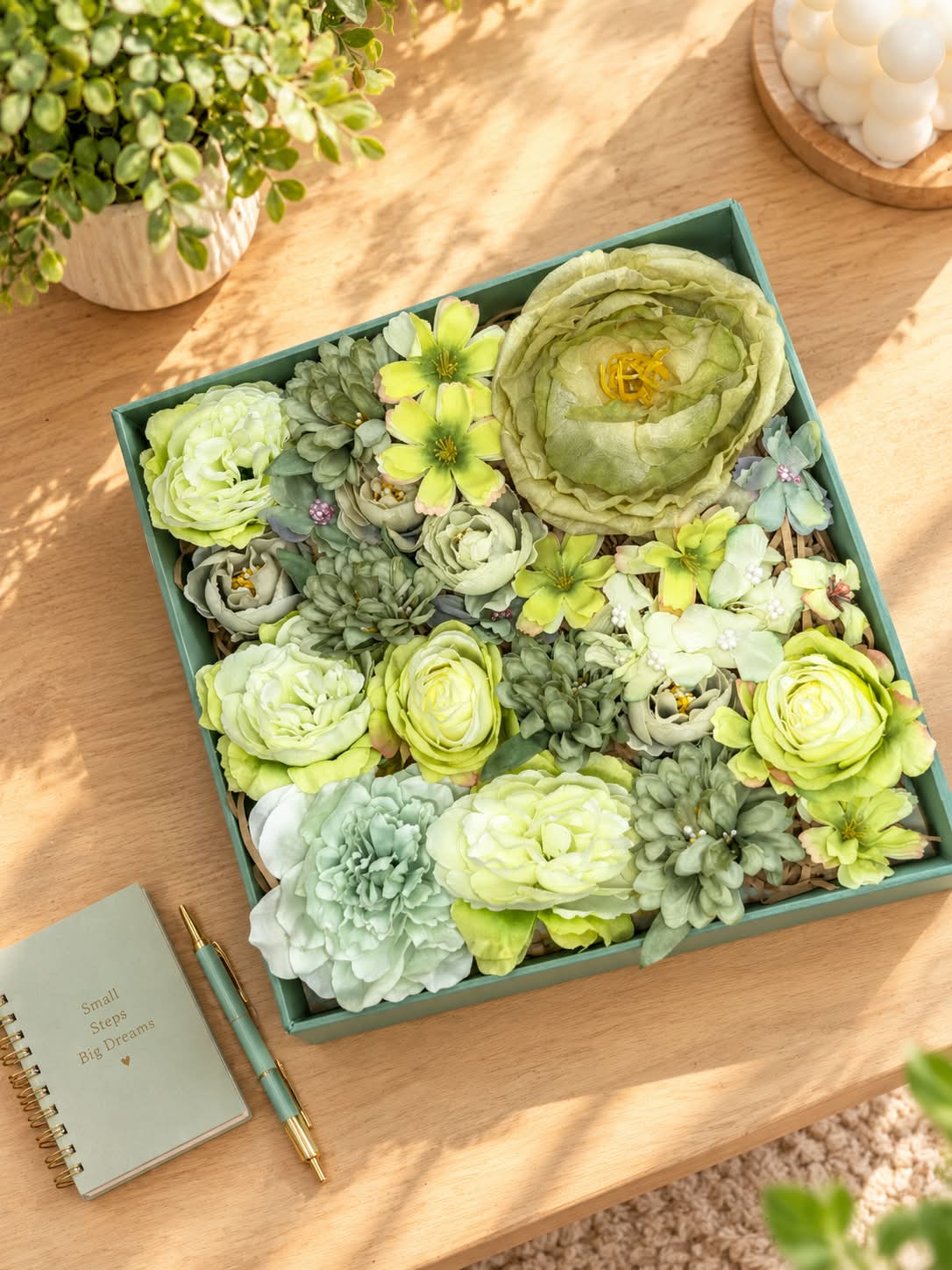 Premium Flower Box (Green)