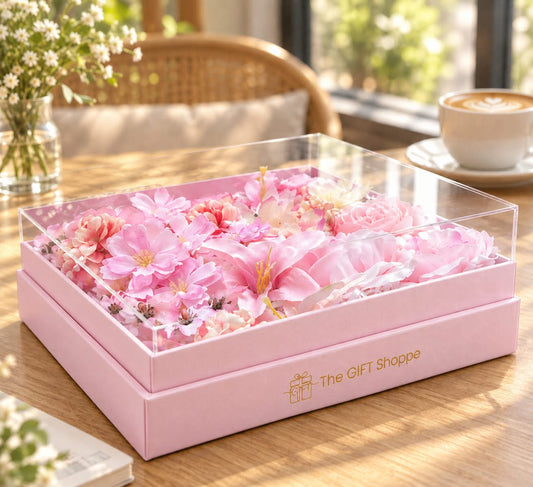 Premium Flower Box (Pink)