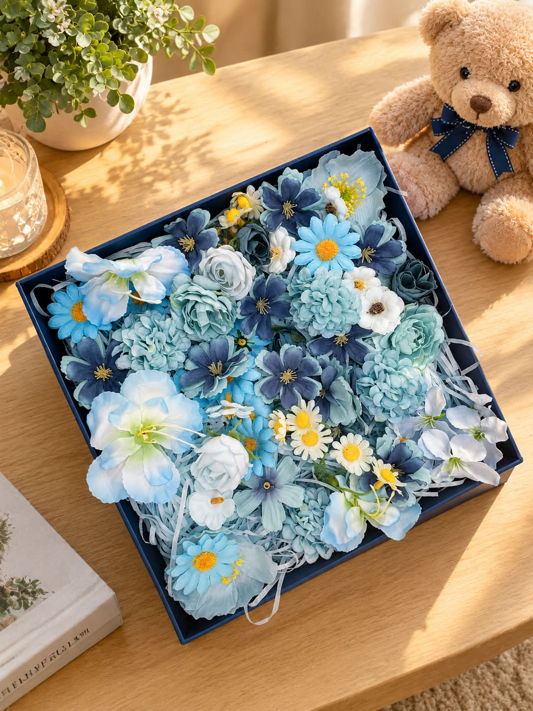 Premium Flower Box (Blue)
