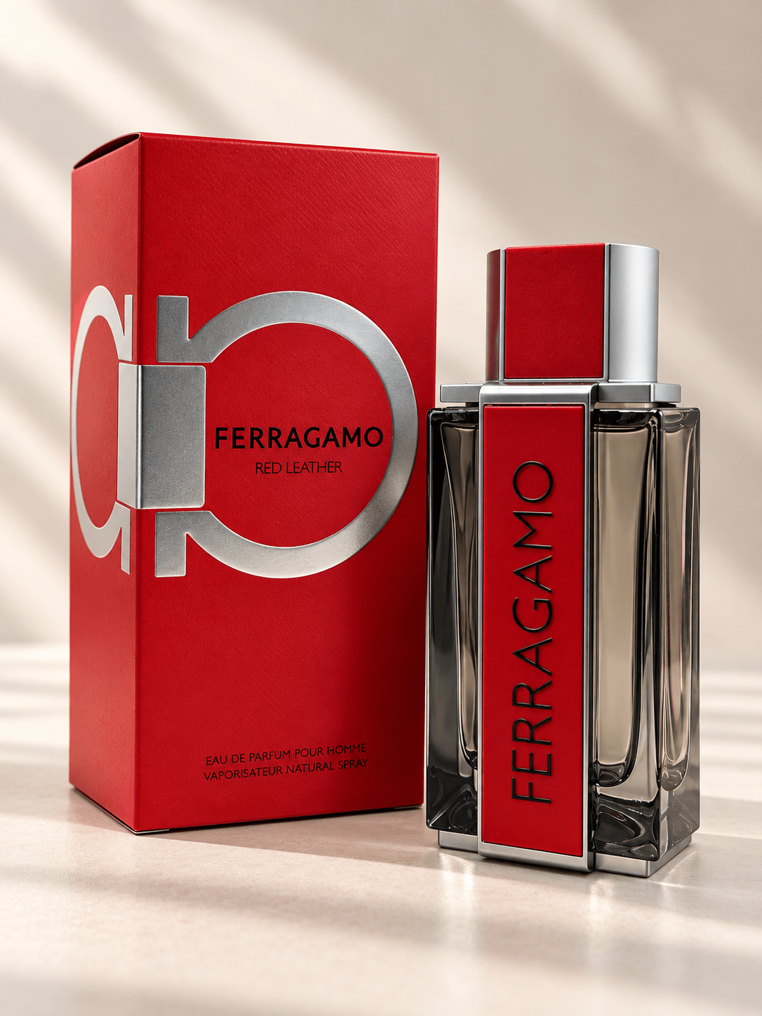 Salvatore Ferragamo Red Leather Edp 100ml - The GIFT Shoppe